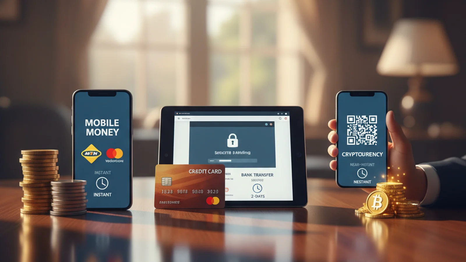 Métodos de depósito Gana777: comparativa y tiempos