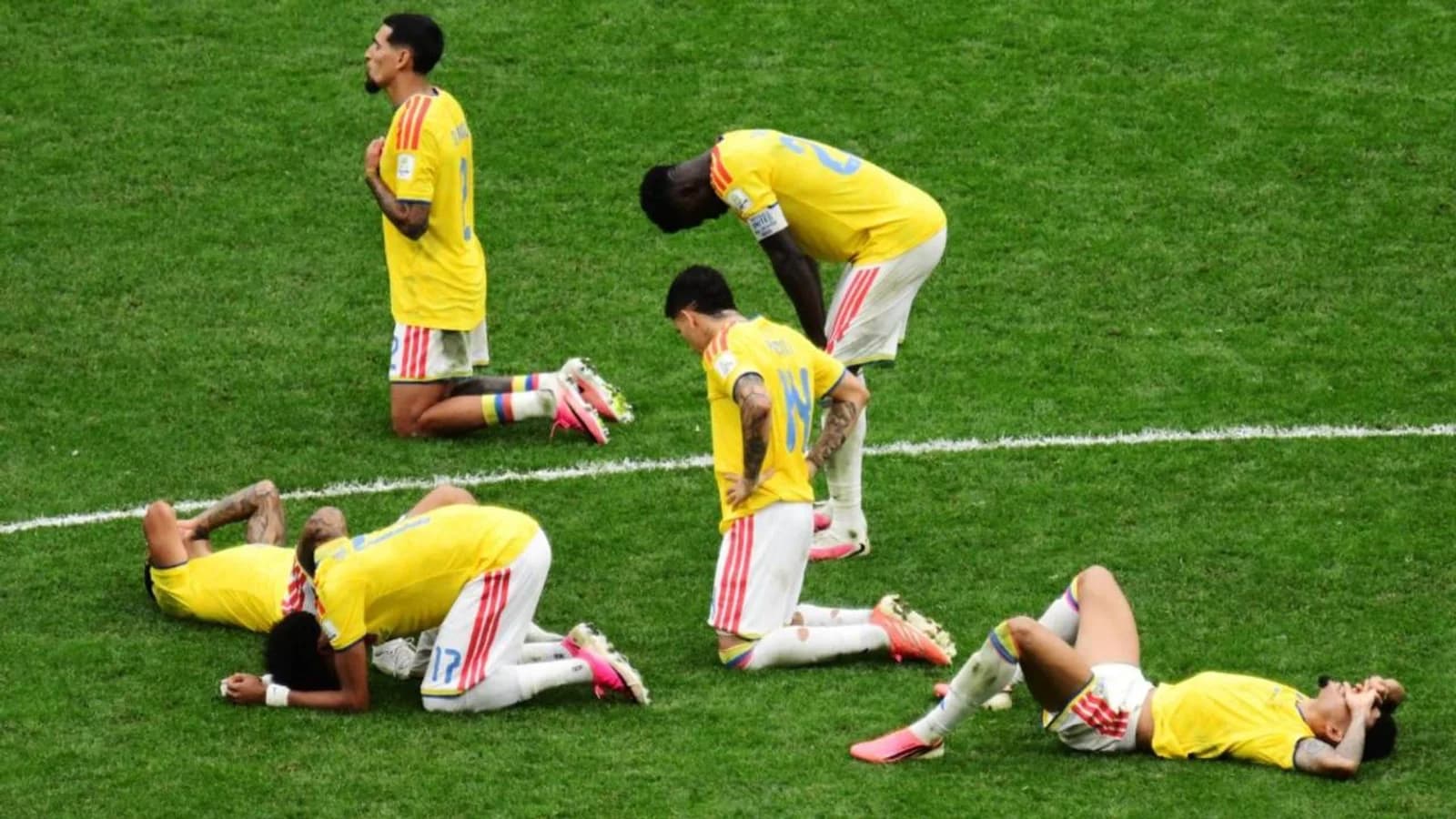 Apenas unas horas después de que los penales decretaran la eliminación del combinado tricolor en el estadio BC de Vancouver, en Canadá, las matemática... · Fuente: El Colombiano