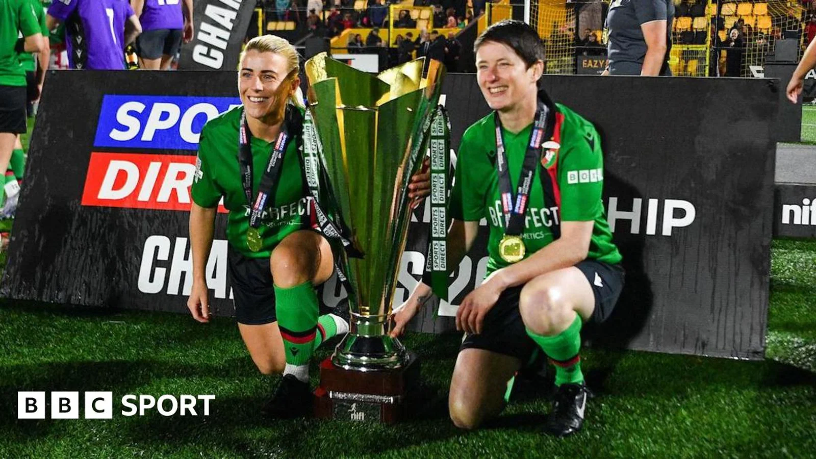 Kelly Bailie · Fuente: BBC Sport Football