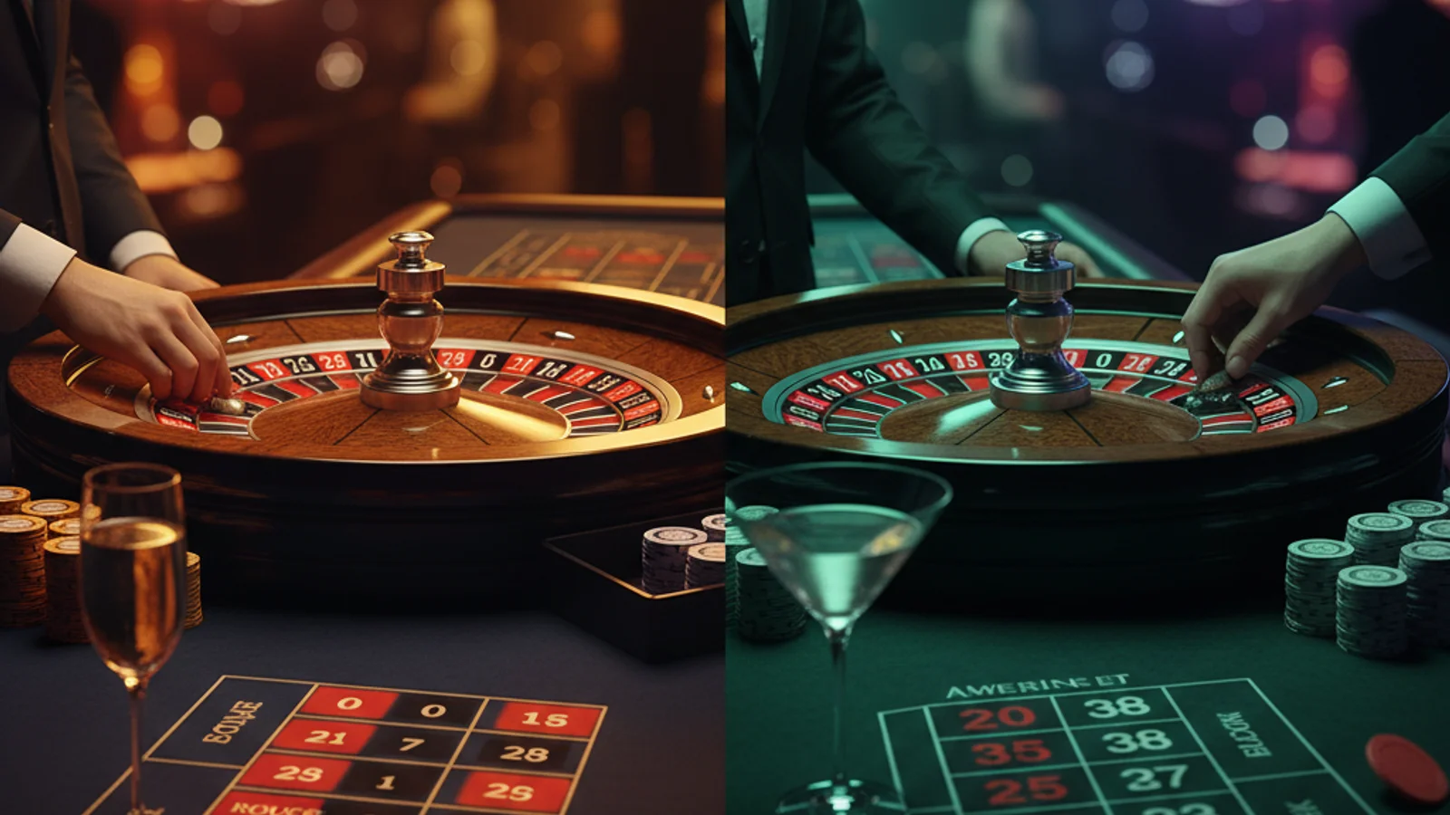 Ruleta europea vs americana: cuál es mejor
