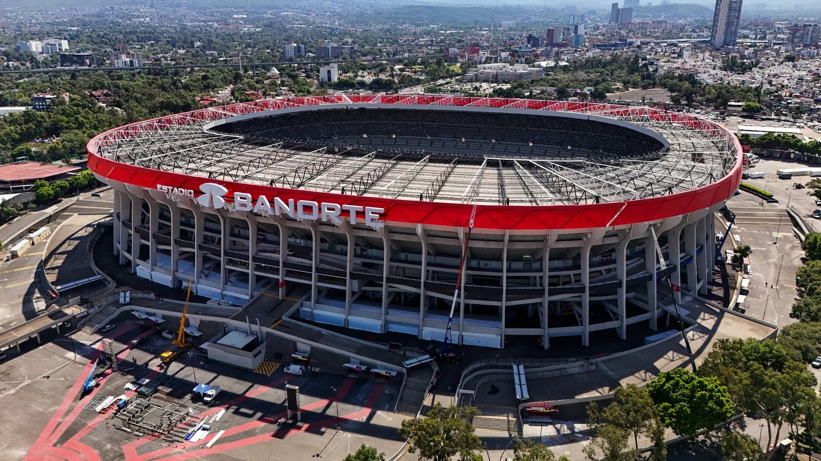 Estadio Azteca, Ciudad de Mexico, sede del Mundial 2026. Foto: Wikimedia Commons